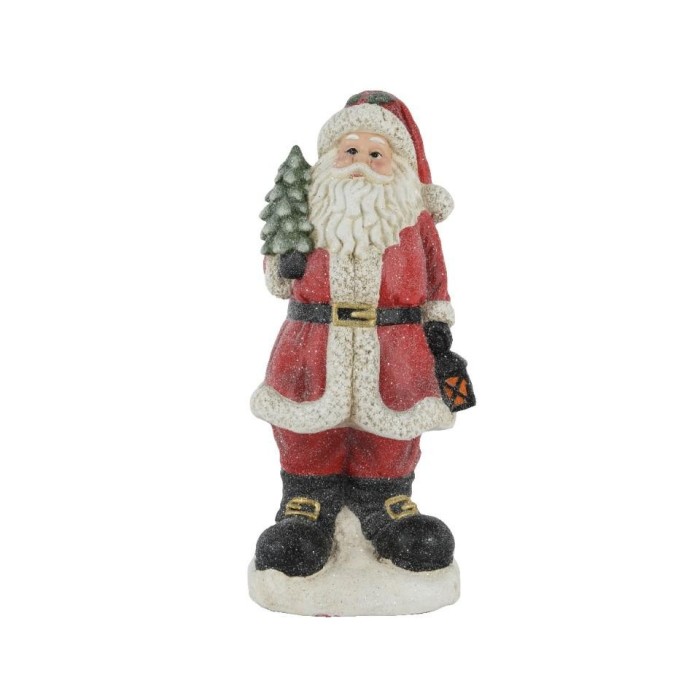 BABBO NATALE H.48CM. RESINA GLITTER